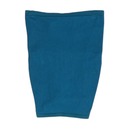 Blue Cropped Blouse