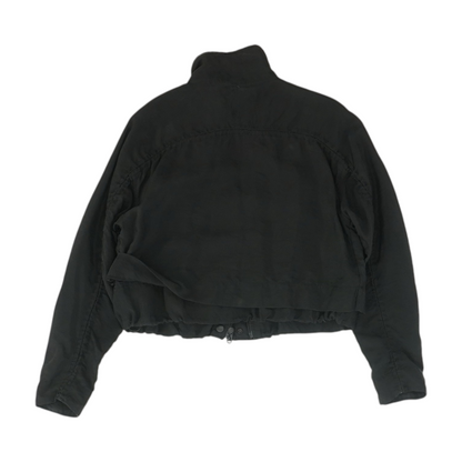 Black Solid Active Jacket