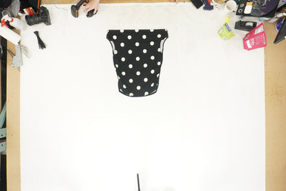 Black Polka Dot Blouse