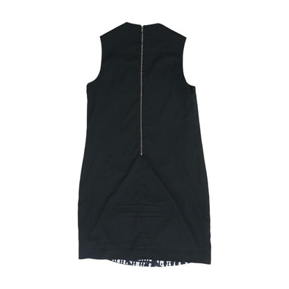 Black Ikat Mini Dress