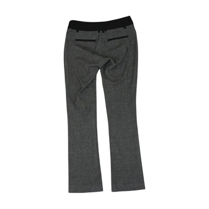 Gray Solid Pants