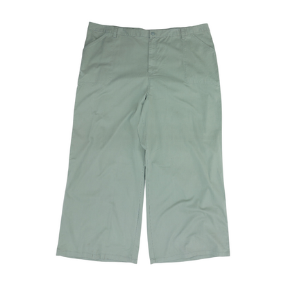Green Plus Wide Leg Pants