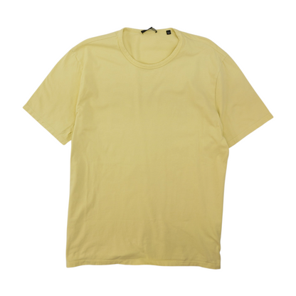 Yellow Solid T-Shirt