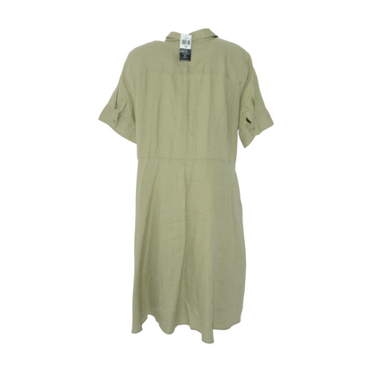 Khaki Midi Dress