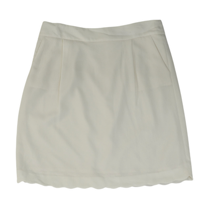 Ivory Mini Skirt