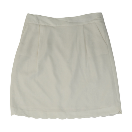 Ivory Mini Skirt