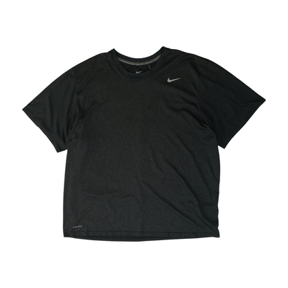 Gray Solid Active T-Shirt