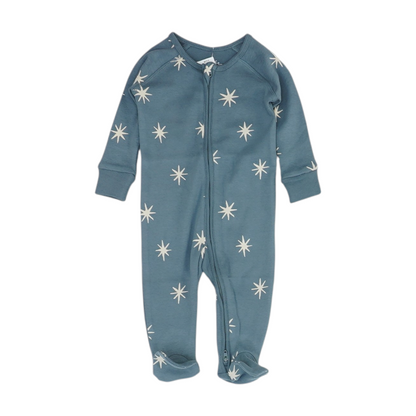 Blue Graphic One-Piece
