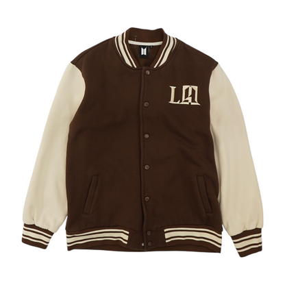 Brown Color Block Active Jacket