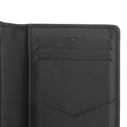 Black Pocket Organizer in Monogram Taurillon Leather
