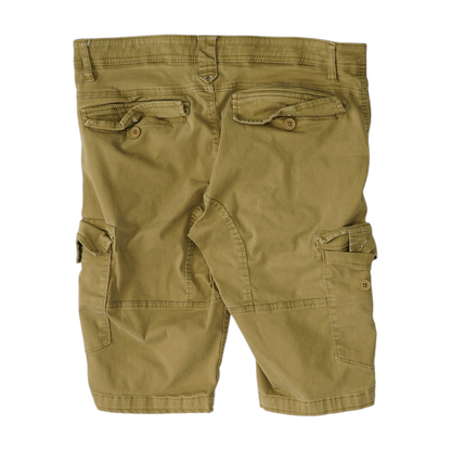 Khaki 5-Pocket Shorts