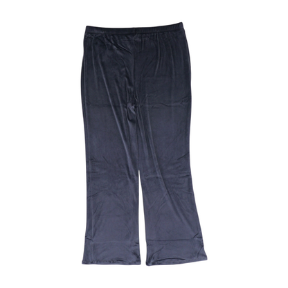 Black Solid Pajama Bottom