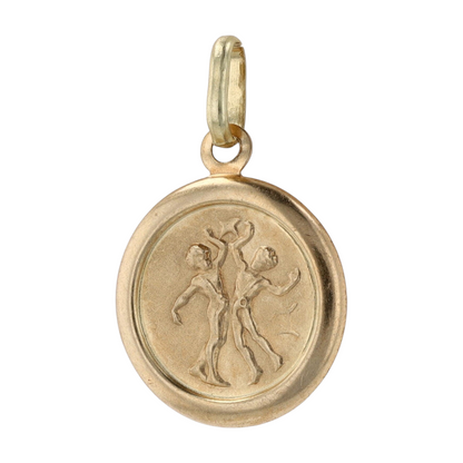 14K Yellow Gold Pendant