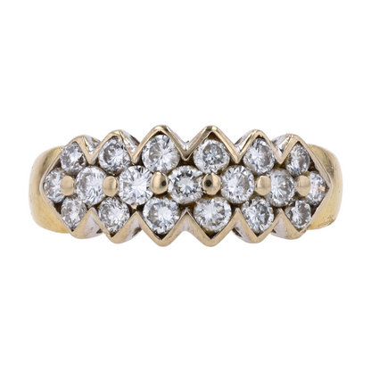 1/2 ctw 18K Yellow Gold Diamond Fashion Ring