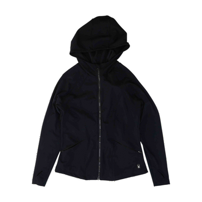Black Solid Active Jacket