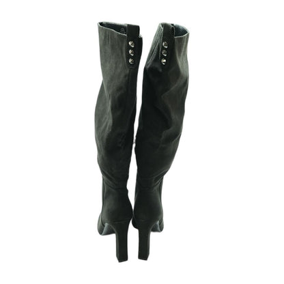 Black Knee High Boots