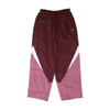 Burgundy Color Block Wide Leg Pants