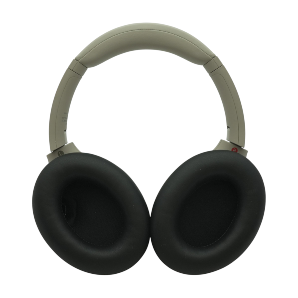Sony Silver WH-1000XM4 Noise Cancelling Headphones With Black Earpads – Image 2