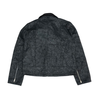 Black Faux Leather Jacket