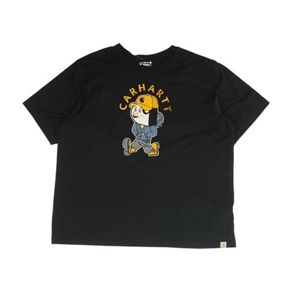 Black Print T-Shirt