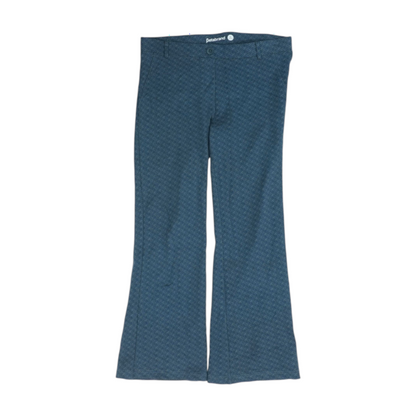 Blue Petite Print Regular Pants