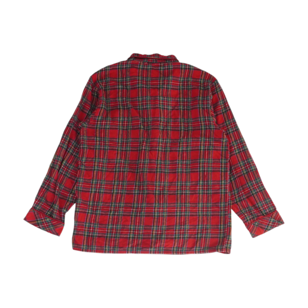 Red Plaid Pajama Set