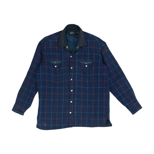 Vintage Blue Check Jacket