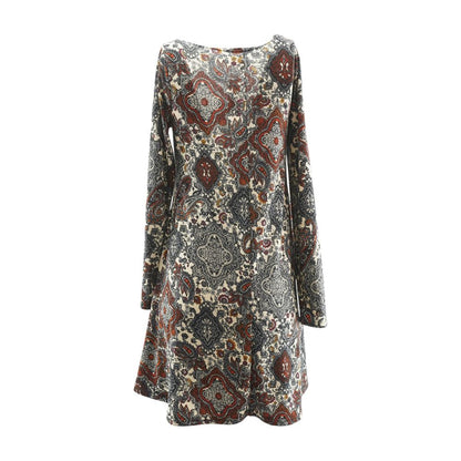 Multi Paisley Midi Dress