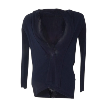 Navy Cardigan Sweater