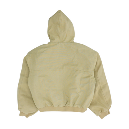 Beige Solid Jacket