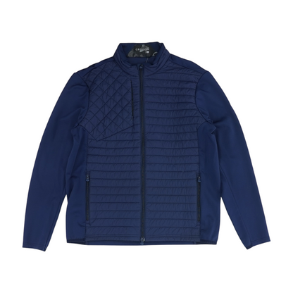 Navy Solid Active Jacket