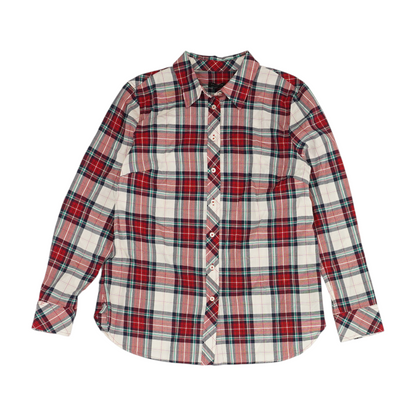 Multi Plaid Button Down