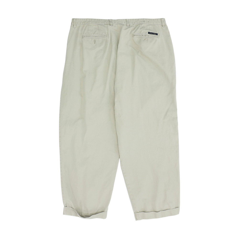Beige Regular Pants