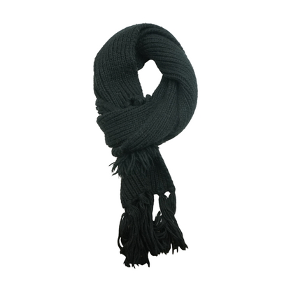 Black Acrylic Scarf