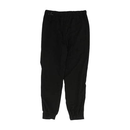 Black Solid Joggers Pants