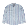 Blue Striped Long Sleeve Button Down