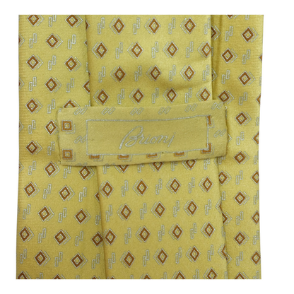Gold Geometric Neck Tie