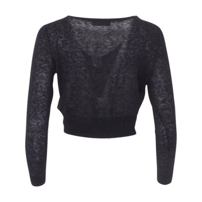 Charcoal Cardigan Sweater
