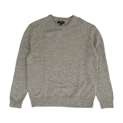 Brown Solid Pullover Sweater