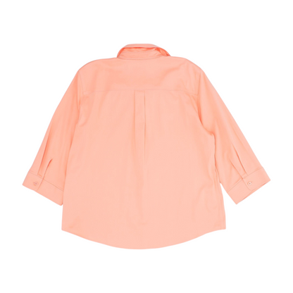 Coral Button Down