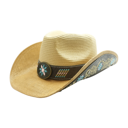 Brown Western Hat