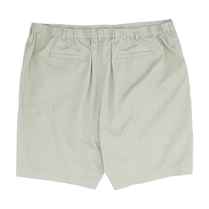 Khaki Plus Solid Chino Shorts