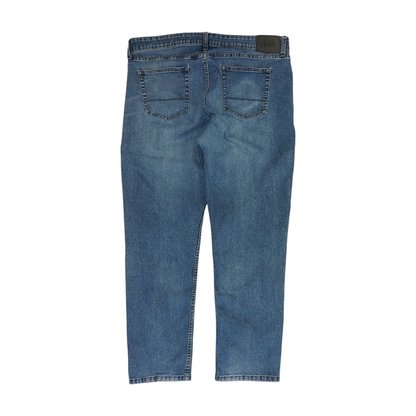 Navy Straight Jeans