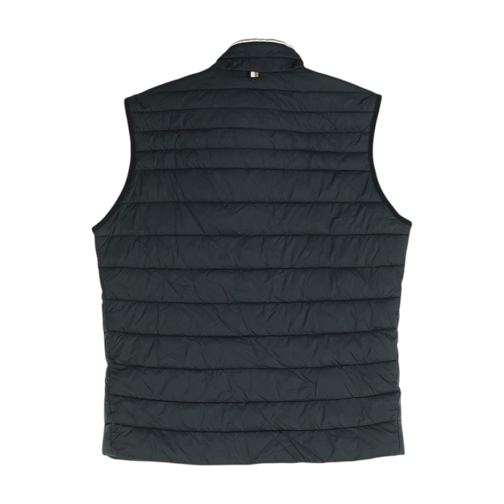 Black Solid Vest