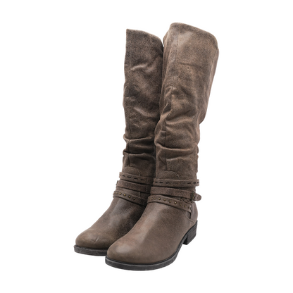 Brown Knee-High Boots