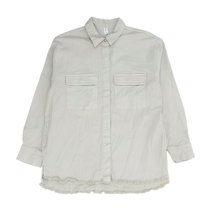 Gray Button Down
