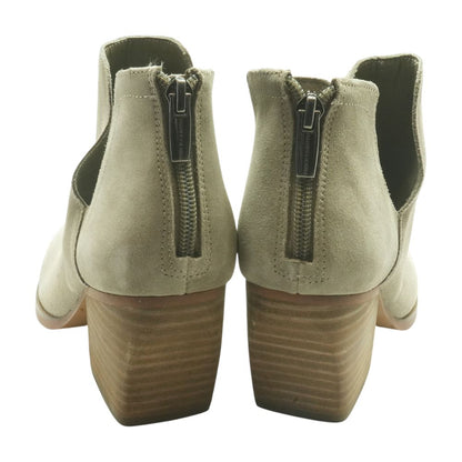 Gray Ankle Boots