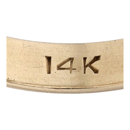 14K Yellow Gold Band