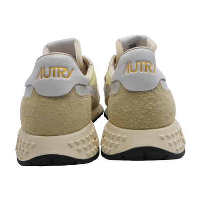 Yellow Low-Top Athletic Shoes