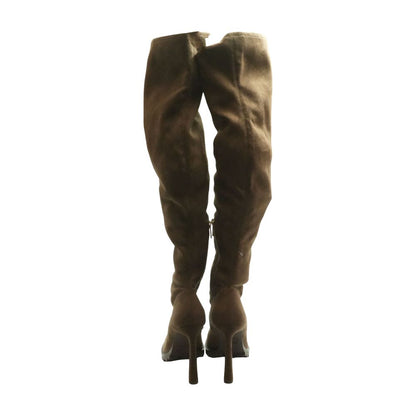 Brown Over The Knee Boots